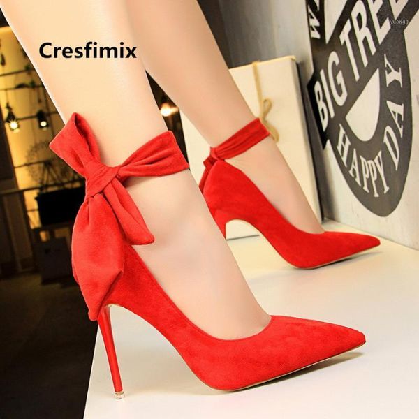 

dress shoes cresfimix mujer tacones altos women party night club high heel lady casual pumps femmes hauts talons a32981, Black