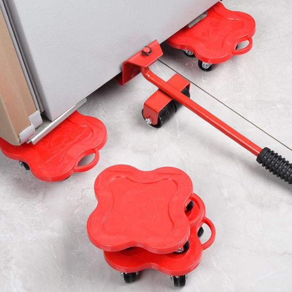 

power tool sets 5pcs moves furniture transport shifter moving wheel slider remover roller tools heavy easily lift objects