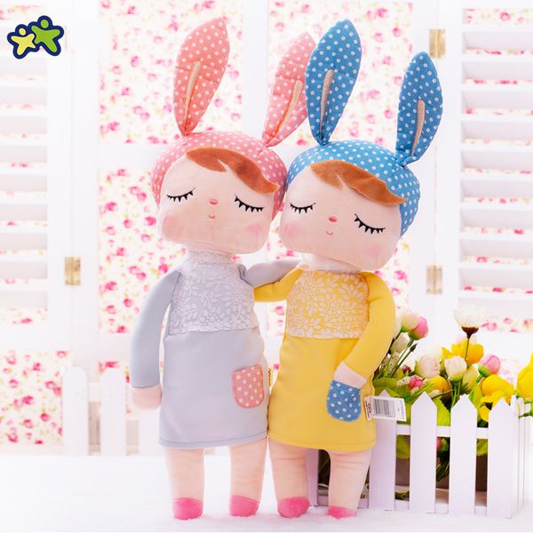 

kawaii stuffed plush animals cartoon kids toys for girls children baby birthday christmas gift angela rabbit girl metoo doll