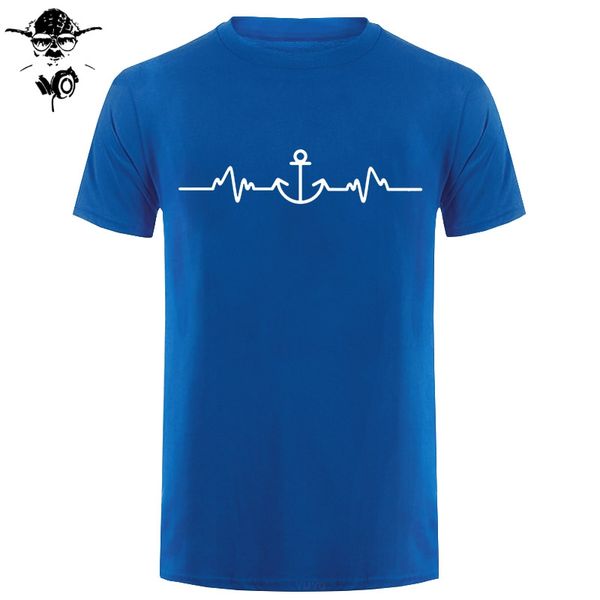 

sailinger anchor pulse heartheat яхта парус tee смешной подарок на день рождения печати мужской brand new спорт толстовка с капюшоном hoodie