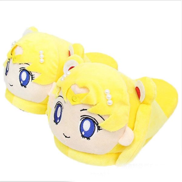 

winter household slippers warm unicorn shoes plush sandals indoor slippers home shoes flat platform sandals flats flip flops y201026, Black