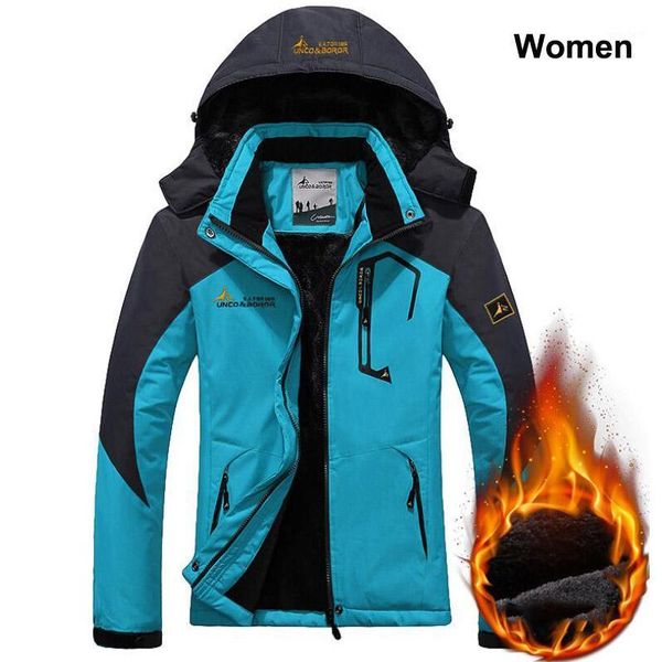 

men's down & parkas fashion parka coat women winter thick fleece thermal jackets outwear 2021 hooded windbreaker cotton jacket1, Black