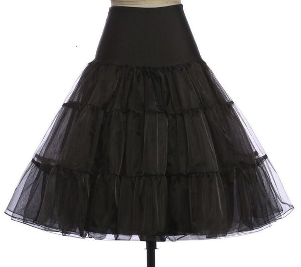 

rockabilly skirt tutu pettiskirt retro underskirt swing vintage petticoat fancy net skirt, Black