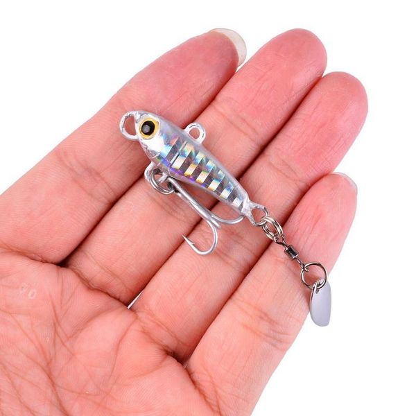 

5pc rotating metal vib vibration bait spinner spoon fishing lures 10/15/22/35g jigs trout winter fishing hard baits tack jllqng