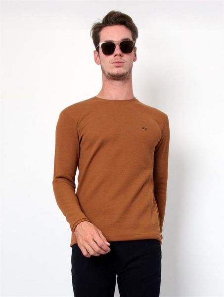 

bike collar camel male knitwear sweater1, White;black
