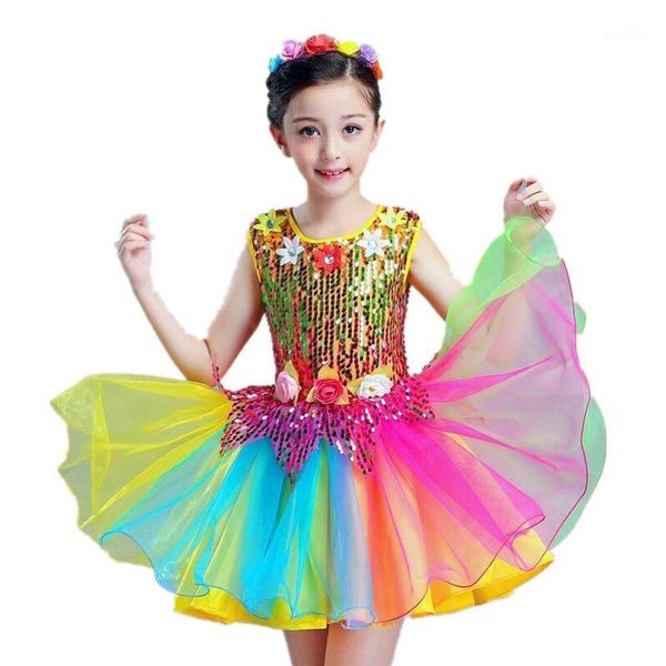 

girls ballet dress for children girl dance dress kids sequins ballet costumes for girls tutu dance girl stage dancewear boy1, Black;red