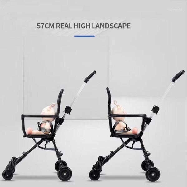 

strollers# baby stroller portable foldable multifunctional can be carried on the plane shopping dining car1
