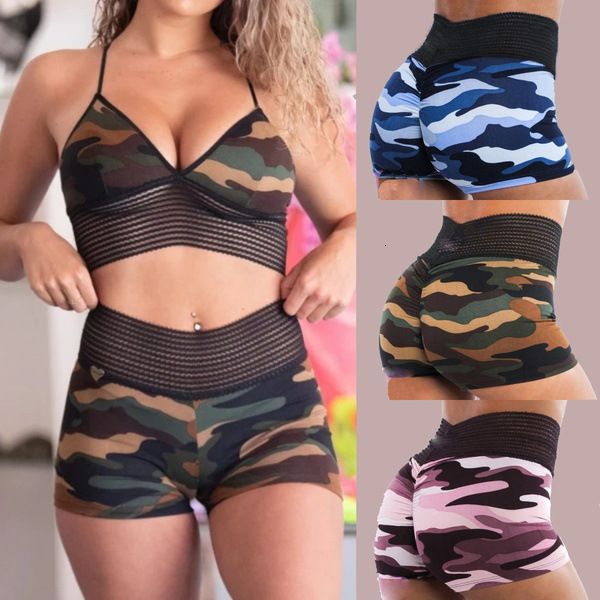 

women's high waist black leggings new camouflage army green fish silk casual shorts large swimsuit bandage bathing suits pad