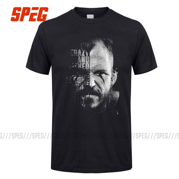 

sport men's formal t shirts vikings valhalla floki quote odin men crewneck short sleeve t-shirt summer humorous tee