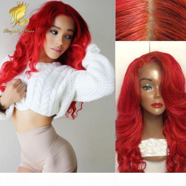 

peruvian human wavy red lace full wig glueless chinese red full lace human hair wigs fashion wigs for women, Black;brown