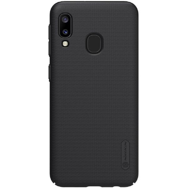 

nillkin frosted shield concave-convex texture pc protective case back cover for galaxy a20e