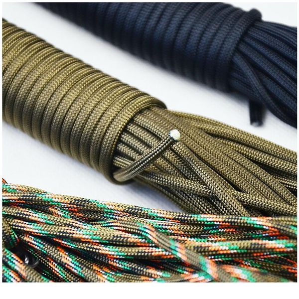 

100ft 2mm one stand cores paracord for survival parachute cord lanyard camping climbing camping rope hiking clo qylzps