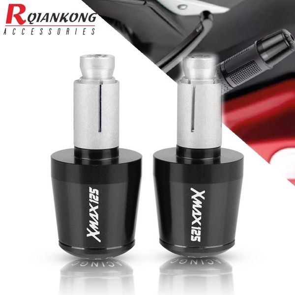 

for xmax 125 cnc aluminum 22mm new motorcycle accessories handlebar grips slider cap plug hand bar ends xmax125 x-max 125