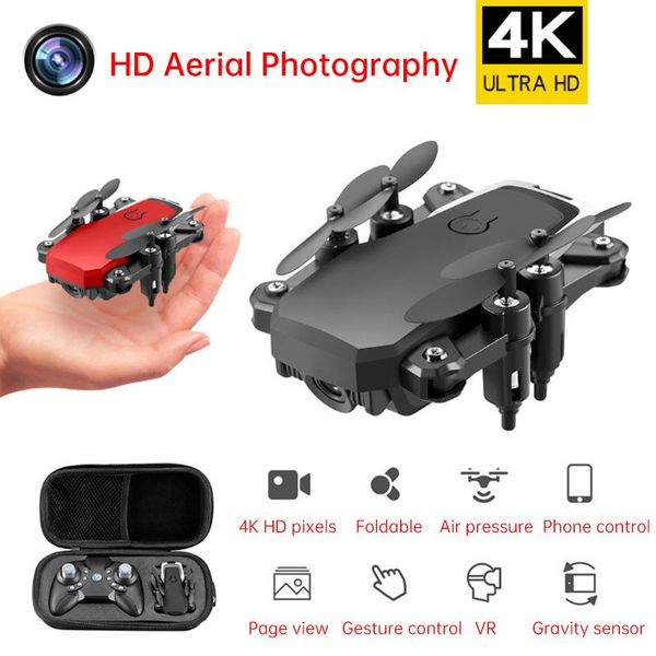 

new wifi fpv rc drone 4k camera optical flow 1080p hd dual camera aerial video rc foldable helicopter quadrocopter toy for boy