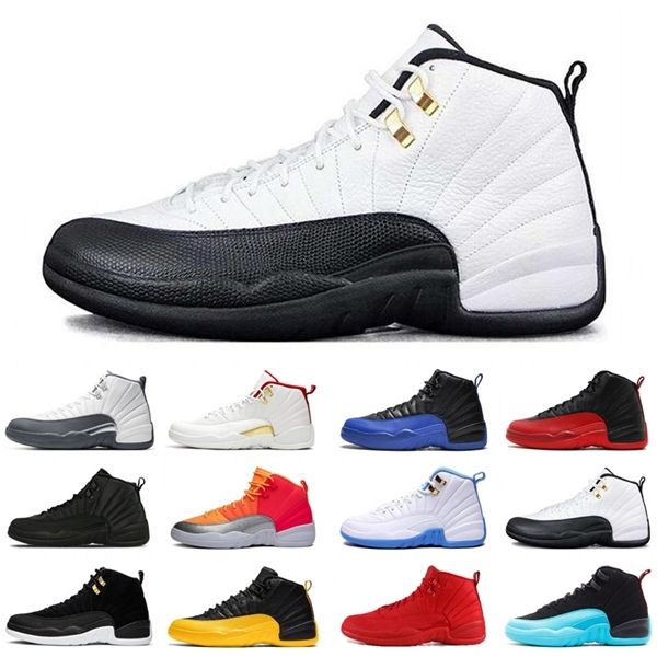 

wholesale 12 shoe mens 12 12s jumpman men sport shoes flu game trainers sports