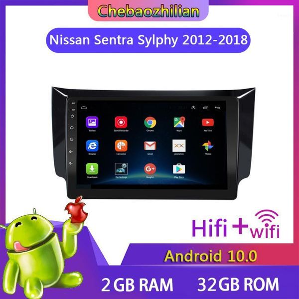 

car gps & accessories touch screen android 10.0 for sylphy b17 sentra 2012-2021 navi radio multimedia video player support swc1