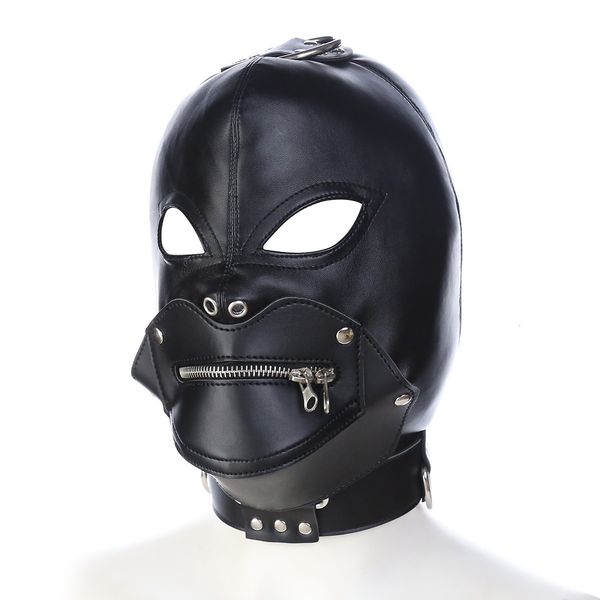 

games pu headhood products head hoods head masks toys for couple and lover