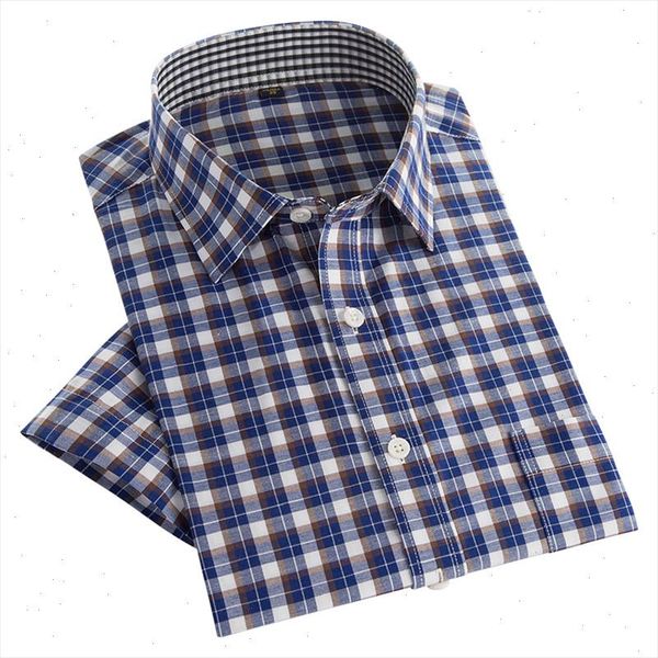 

summer style mens casual plaid shirts short sleeve slim fit shirts new fashion patchwork colors men business social shirt, White;black