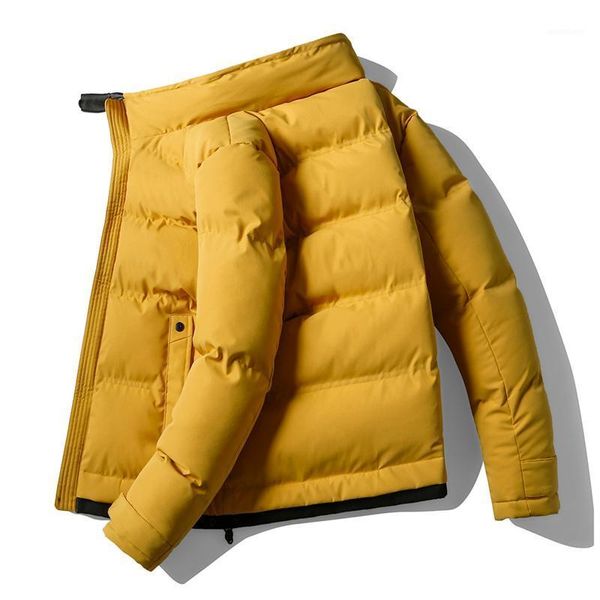 

new style cashmere collar cotton padded jacket winter thickened warm overcoat lapel fashion cloth1, Black