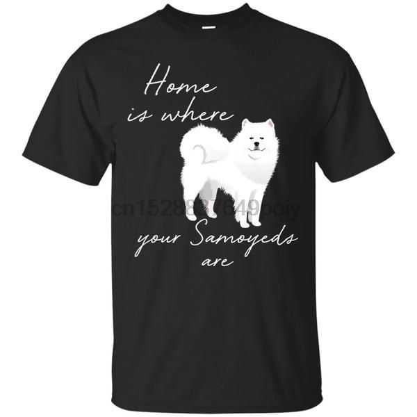 

home is where my samoyeds are t shirts sport hooded sweatshirt hoodie