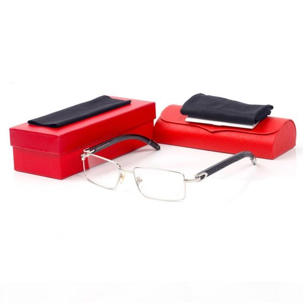 

2020 mens fashion sunglasses brand vintage framed wooden frame women sunglasses metal with original box fashion sunglasses with box, Black