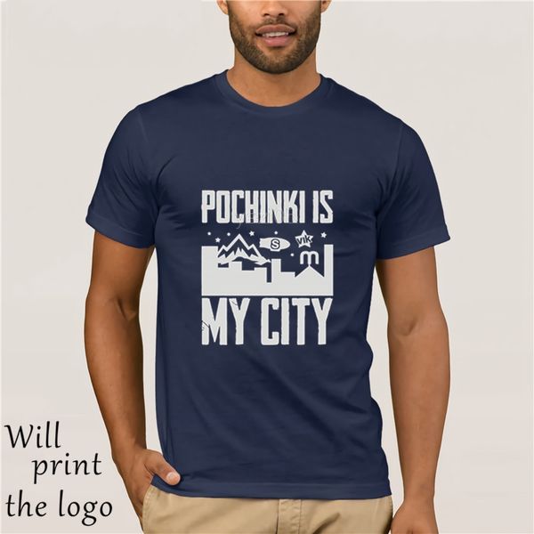 

pochinki is my city funny t-shirt black 100% cotton s - xl size men t shirt fashion sport hooded sweatshirt hoodie