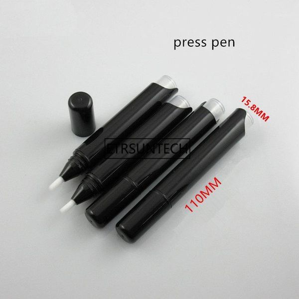 

storage bottles & jars 4ml click nail polish paint bottle concealer cream pen with brush ,4ml remove tube (empty pen) f18451