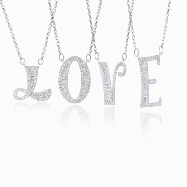 

new 26 letter pendant necklace wife romantic trip with a style mother diy necklace wholesale, Silver