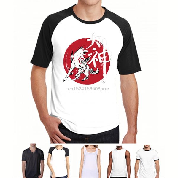 

printed men t shirt cotton tshirt short sleeve new style great god sumi e (black) okami women t shirt sport hooded sweatshirt hoodie