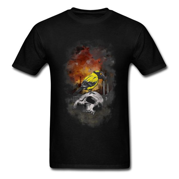 

military biohazard dead skull bird short sleeve normal swea crew neck men's sport hooded sweatshirt hoodie men t shirt