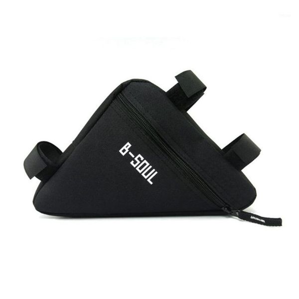 

cycling bike bicycle oxford cloth front frame pannier tube triangle bag saddle pouch 4colors available1