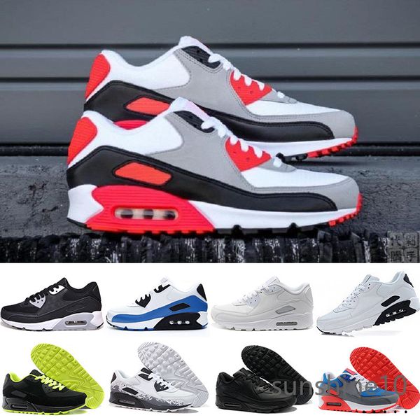 

men sneakers shoes classic 90 men and woman shoes sports trainer air cushion surface breathable sports shoes 36-45 4ffaz