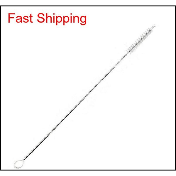 

stainless steel nylon straw cleaning reusable brush drinking skinny pipe tube cleaner baby bo qyllhs yh_pack