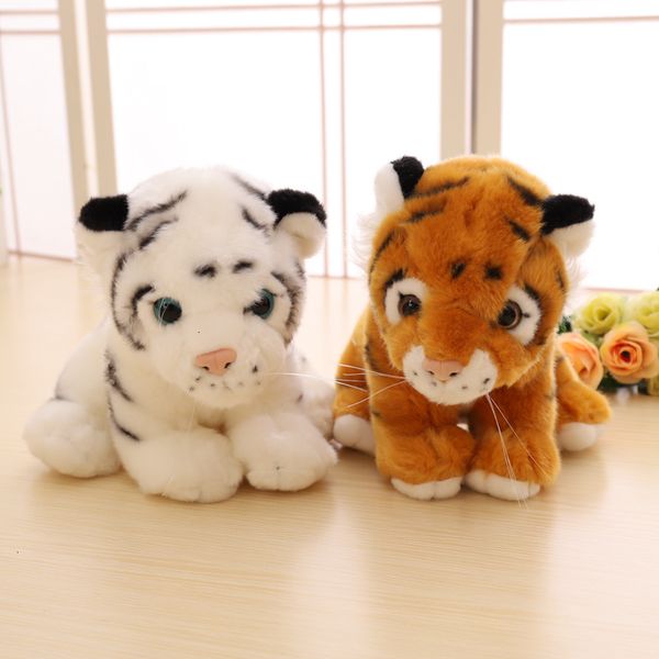 

1pc моделирование мягкие мягкие игрушки тигр плюшевый подушка животных peluche кукла хлопок дети brinquedo игрушки для детей подарков
