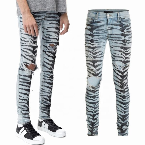 

oem hechos en china fashion tiger jeans pent new style