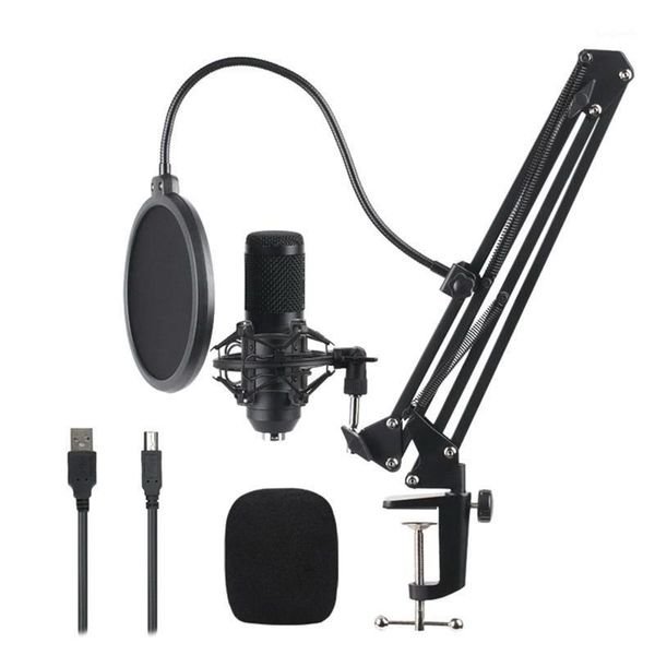 Kit microfono condensatore da studio con condensatore per la trasmissione della rete Singing1
