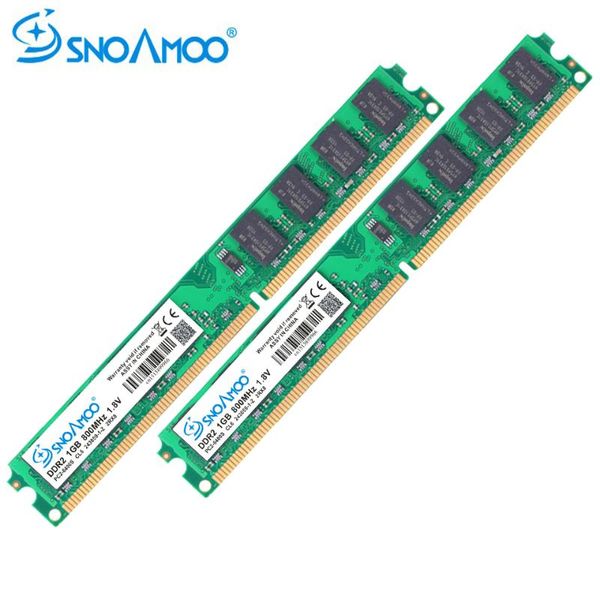

rams snoamoo deskpc ddr2 1gb ram 800mhz pc2-6400s 240-pin 1.8v 667mhz 2gb dimm for i compatible computer memory warranty