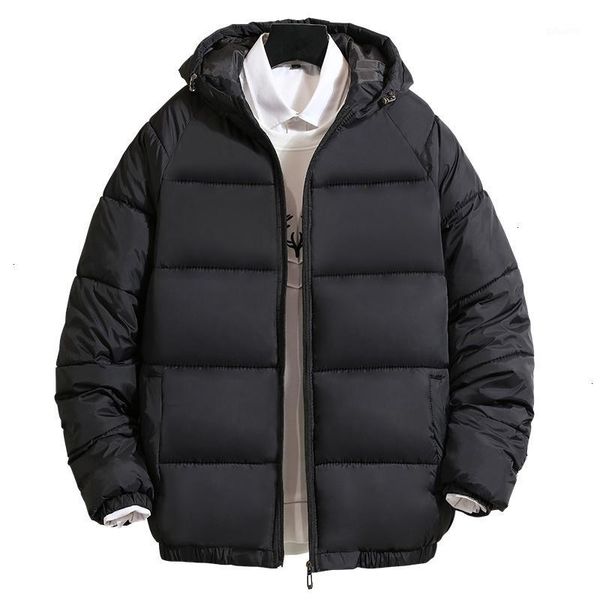 

men occasionally wear new plush coats, cloaks, zippers and overcoats in winter1, Black