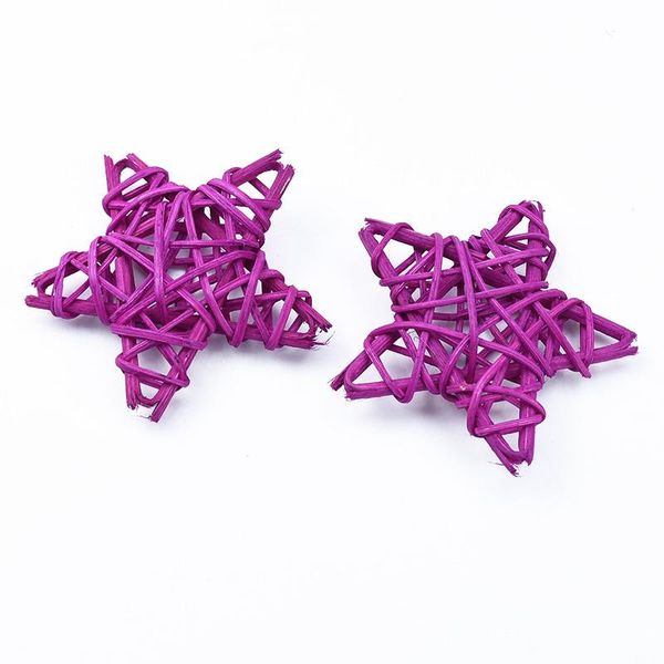 

5pcs artificial straw stars wedding decorative flower wreath home christmas decoration rattan ball curtain hanging accessories bbyfww