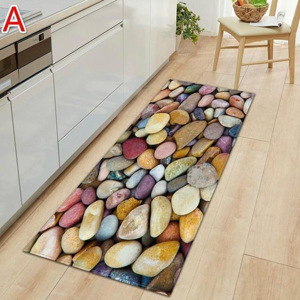 

cushion/decorative pillow modern kitchen mat long strip bedroom entrance doormat 3d pattern home floor decoration living room carpet bathroo