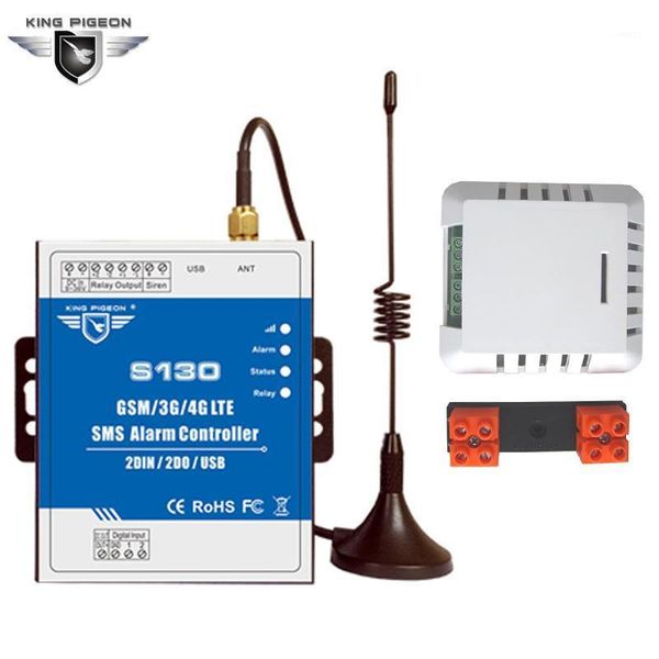 

alarm systems gsm 3g 4g remote controller water leakage sensor detector smart automatic monitoring system sms control s1301