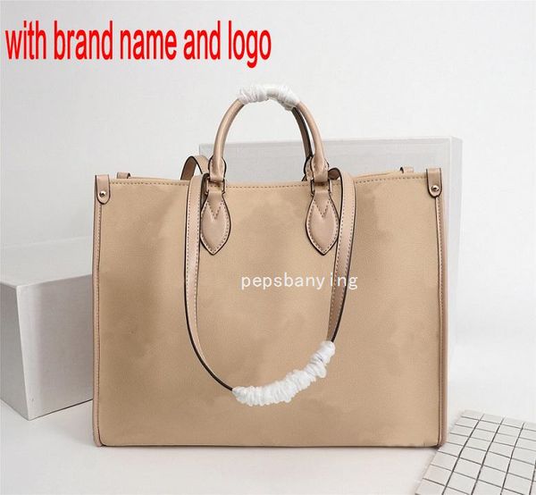 

full new letters shopping leather brand embossing portable designer bag with the new tide fashion star bag handbag handbags women qynf endkt