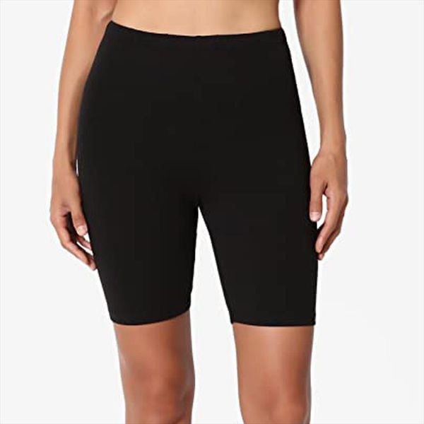 

женщины лета байкер шорты stretch basic short solid black шорты для женщин одежда пота забастовка короткого mujer spodenki damskie, White;black