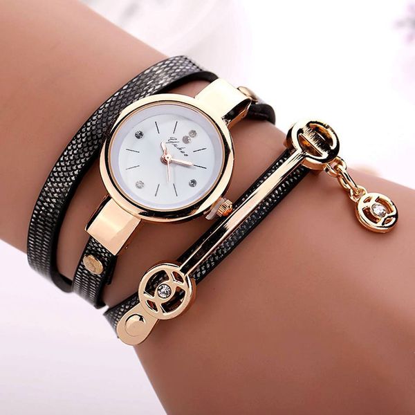 

wholesale 30pcs mixed color fashion 22mm x 7mm 30g quartz ladies watch women's children's students watches casual wristwatches ch0, Slivery;brown