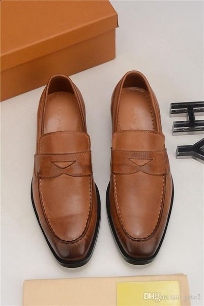 

mens dress обувь натуральная кожа бизнес формальный дизайнер обувь прекрасный черный кружев удар мода печать dropshipping обувь для мужчин о, Black