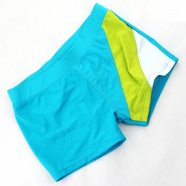 

new boys swimwear patchwork fit 8-16y swimming trunks kid children sw07131