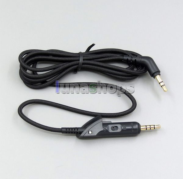 

ln006199 3.5mm weave cloth headphone earphone cable for qc2 qc15 qc35 headphone