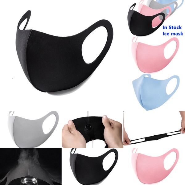 

dust dhl mouth face ship cover anti pm2.5 mask respirator dustproof anti-bacterial washable reusable ice silk cottooutlet3y7p