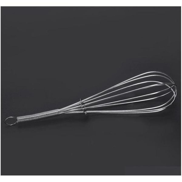 

stainless steel grip wire whisk mixer egg beater 13cm long baking tools kitch jlllya network2010