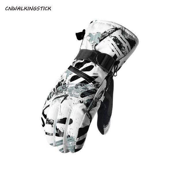

2020 winter ski gloves warm and waterproof outdoor mountaineering riding couple touch screen plus velvet motorcycle